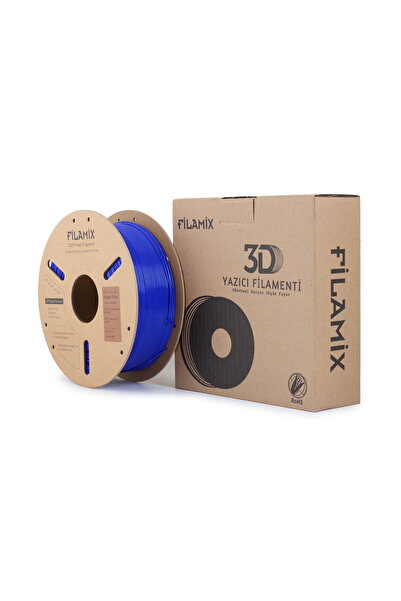 FİLAMİX PLA+ Koyu Mavi 3D Filament 1.75mm 1kg - Teknoartshop