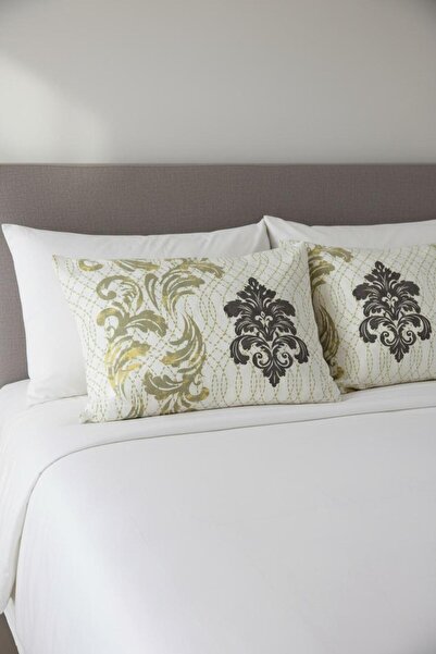 ŞENER HOME 100% Cotton Ranforce 2-Piece Pillow Case 50x70 Cm