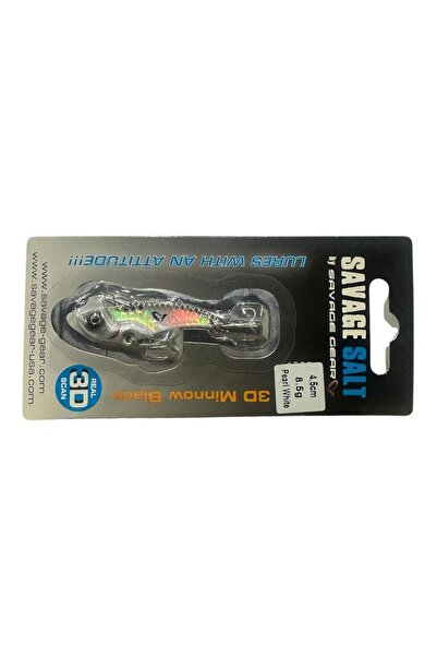 Savage Gear Vib Blade 8.5gr 4.5cm Vibrasyon Jig Yem White Pearl