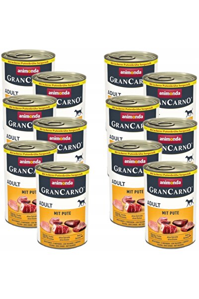 Other ANIMONDA GranCarno Adult Mięso z indyka Mokra karma dla psa puszka 12x400g