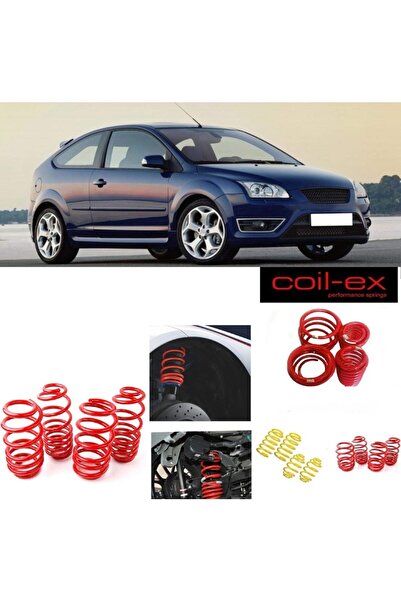 X POWER TUNİNG Ford Focus 2 2005-2012 Uyumlu Sedan H.b Coil-Ex 4.5 cm Spor Yay