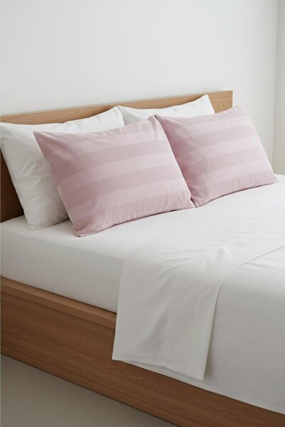 ŞENER HOME 100% Cotton Satin 2-Piece Pillowcase 50X70 cm