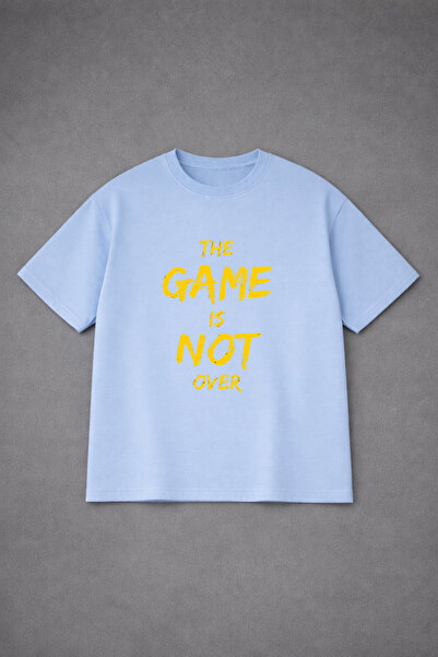 LORVEX Oversized T-Shirt Comfortable Fit Game Is Not Printed Printed