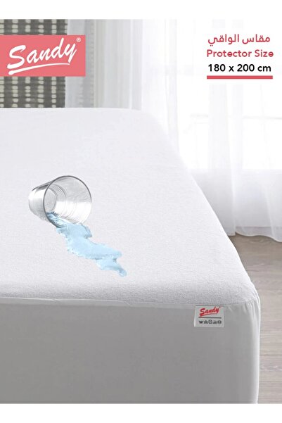Sandy Latex Premium Waterproof Mattress Protector with Fit All Around Elastic...