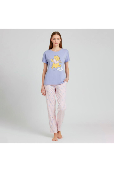 levanapajamas Levana Cartoon Pajamas – Pastel Purple