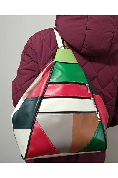 atter Genuine Leather Women's Backpack (40cm X 26cm X 17cm)