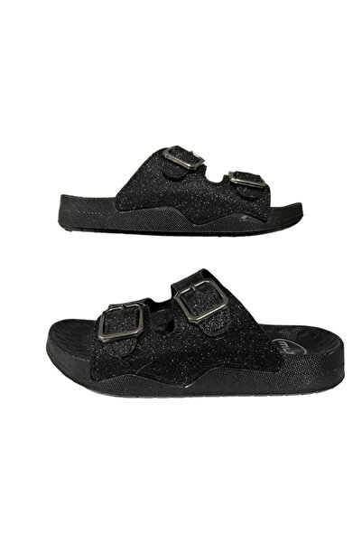 MULEX 11651-S Women's Anatomical Sole Adjustable Daily Slippers with Buckle