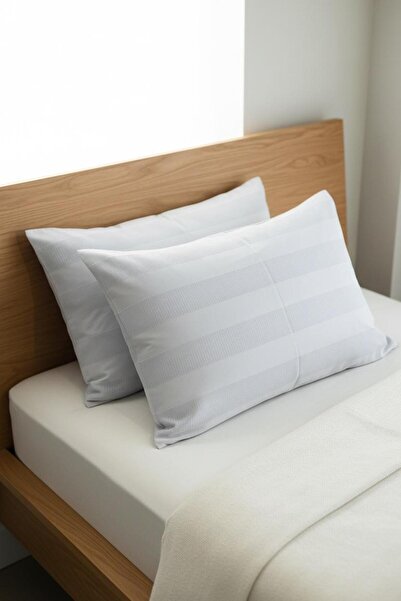 ŞENER HOME 100% Cotton Satin 2-Piece Pillowcase 50X70 cm