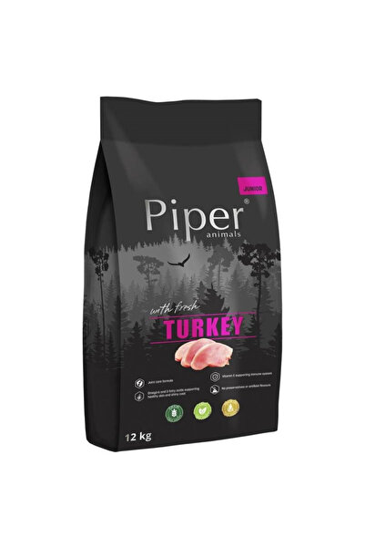 Other DOLINA NOTECI Piper Junior cu curcan Hrană uscată pentru câini 12kg