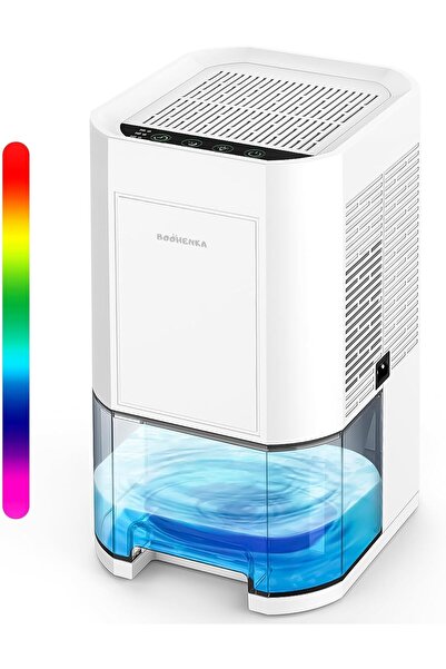 BOOHENKA Ηλεκτρικός Αφυγραντήρας 1200ml για το Σπίτι, 7 Χρώματα, με Χρονοδιακ...