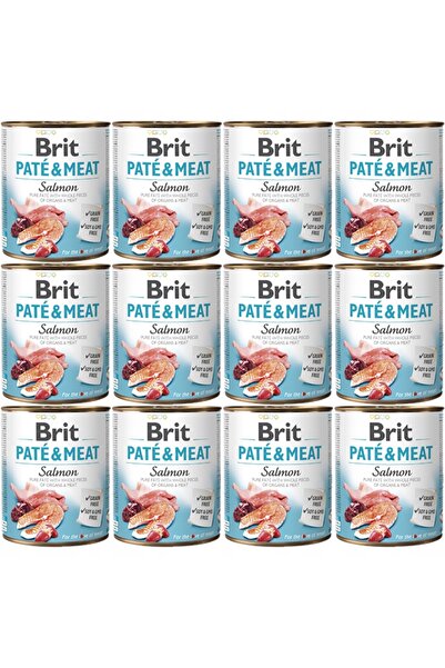Other BRIT Paté & Meat Somon - mokra karma dla psa - 12x800g