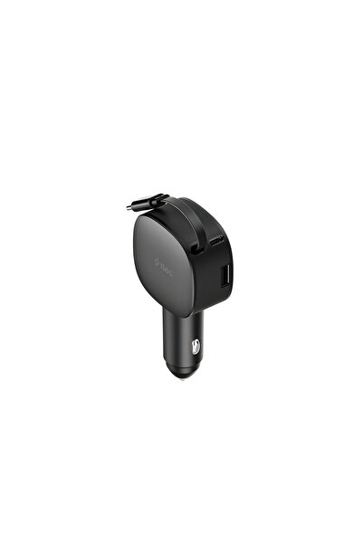 Ttec 2CKP07S ttec SmartCharger Trio PD 60W Araç Hızlı Şarj Aleti USB-C+USB-A+Dahili PD 30W70cmUSB-C Kablo