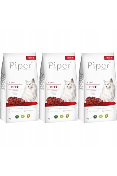 Other Hrană uscată pentru pisici DOLINA NOTECI Piper cu carne de vită 3x3kg