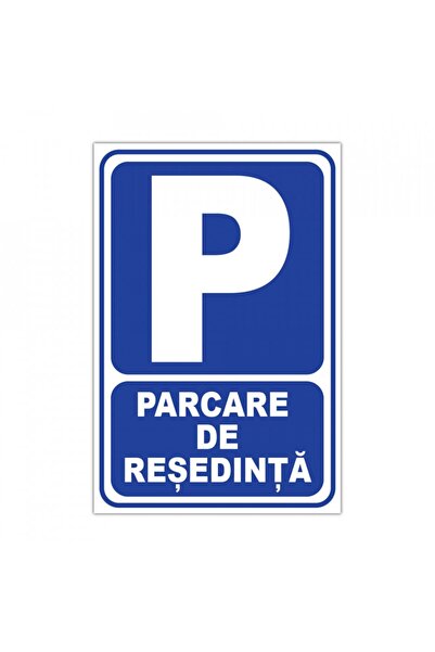 Generic (Unbranded) Indicator reflectorizant de parcare, PVC 20x30cm