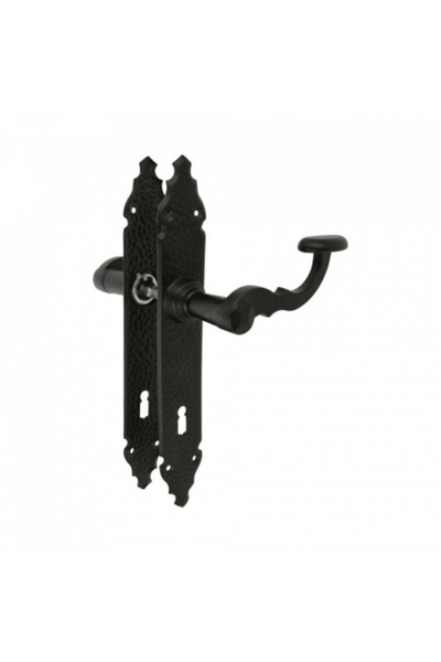 amig Mâner negru mat cu placă