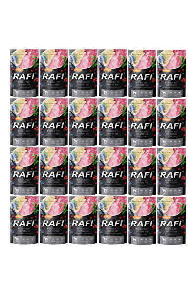 Other Hrană umedă pentru câini Dolina Noteci Rafi cu stomac de vită și șuncă,...