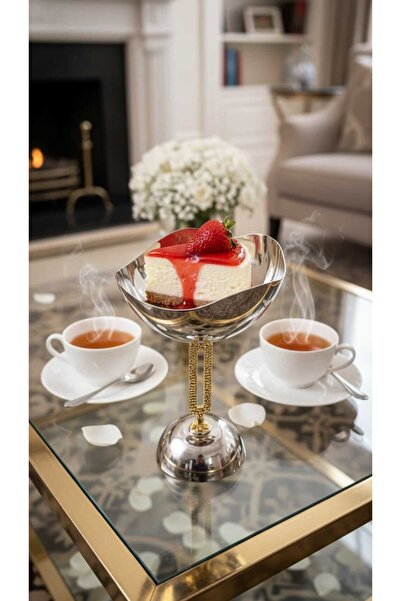 Generic Elegant and versatile serving stand for sweets and nuts, 10 x 5 cm