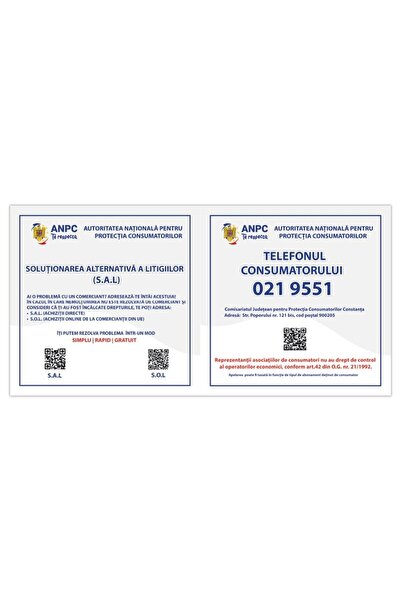 Generic (Unbranded) Mandatory Information Sign for Consumers - 40x20cm PVC