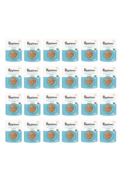 Other File de ton cu dorada în bulion APPLAWS - hrană umedă pentru pisici - 2...