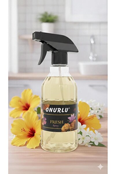 ONURLU KOLONYA Onurlu Oda Kokusu - Fresh Çiçek Parfümlü - Kalıcı Etki 500 ml ...