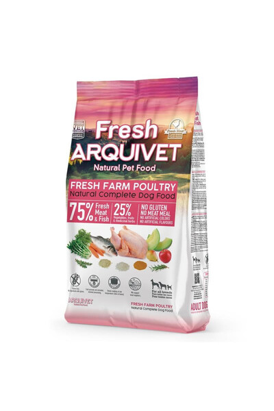 Other Hrană pentru câini Arquivet cu pui proaspăt și pește oceanic, 10 kg