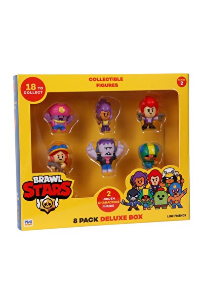 BRAWL STARS FIGURINE S2 - PACHET 8 CUTIE DELUXE VER.A