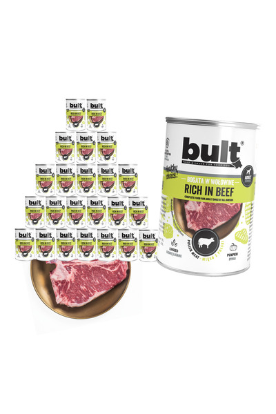 Other BULT Bogată în carne de vită - hrană umedă pentru câini - 24x400g