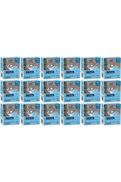 Other BOZITA Bucăți de carne cu macrou în jeleu 18x370g