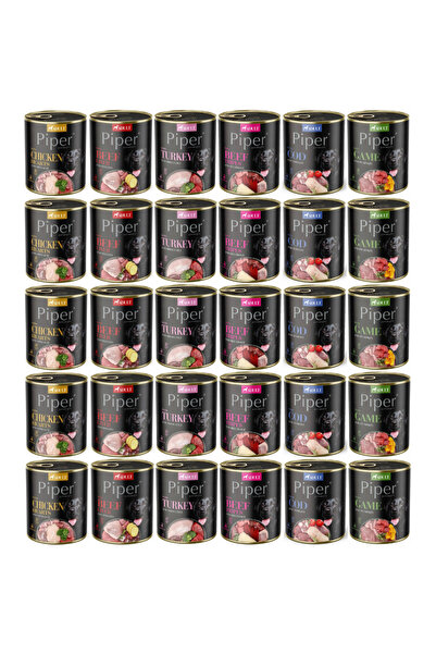 Other Dolina Noteci Piper mokra karma dla psa Mix smaków 30 x 800 g