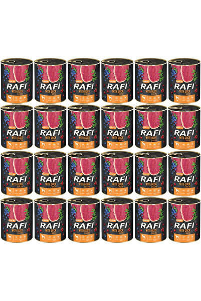 Other Hrană pentru câini Rafi cu rață și afine și merișoare 24x800g