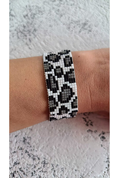 LİNWAY Leopard Patterned Miyuki Bracelet