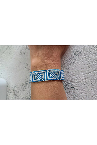 LİNWAY Blue-White Miyuki Bracelet