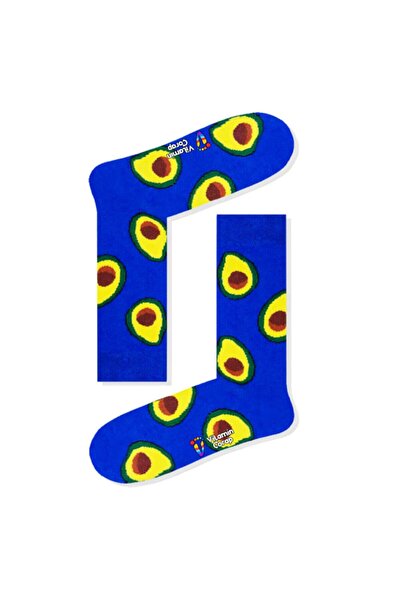 Limmon Store Avocado Saks Colored Socks