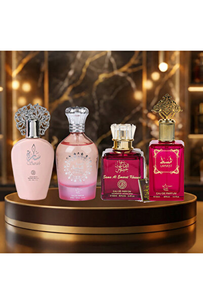 Eau Dubai Set 4 Parfumuri Arabesti De Femei 100ML - Sarah + Ameerat Al Sultan...