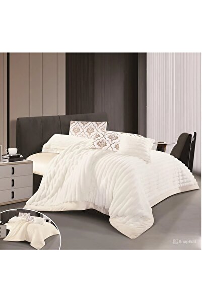 Red Rose A winter single and a half bed comforter set made of velvet and faux...