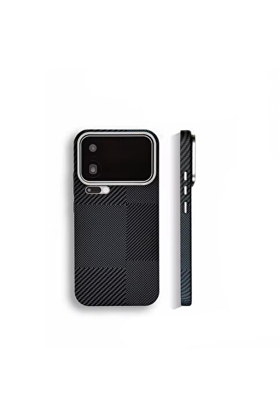 NANOSPACE Mİ 17 Pro Max İle Uyumlu Magneticsafe karbon Kılıf