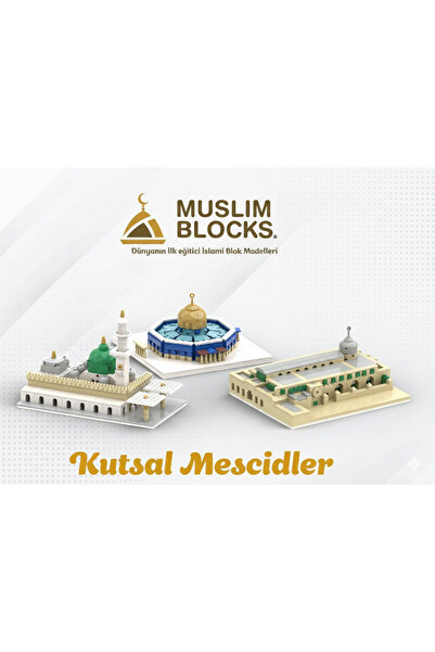 MuslimBlocks Üçlü Mescidler Seti