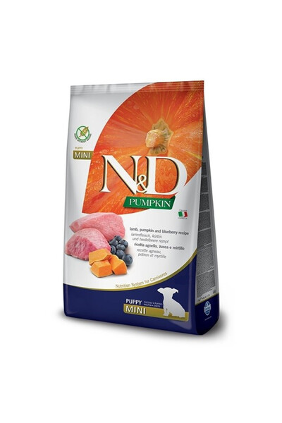 Other FARMINA N&D GF PUMPKIN LAMB&BLUEBERRY PUPPY 7kg