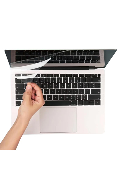 SyncCase Huawei MateBook D15 15.6 İnç Parlak Ekran Koruyucu Film Şeffaf HD Çi...