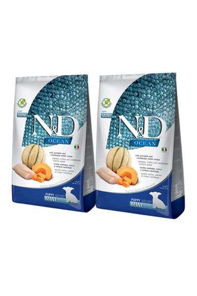 Other FARMINA N&D OCEAN DOG COD, DOVLEAC ȘI PEPENE VERDE 2x800g