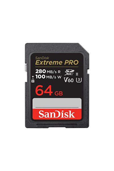 Other KARTA SANDISK EXTREME PRO SDXC 64GB 280/100 MB/s V6
