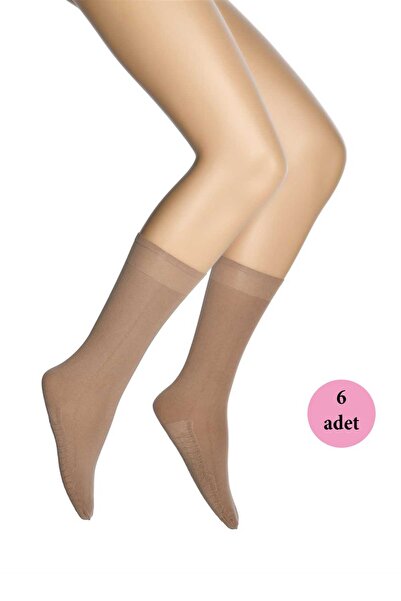 Mestore 6 Pieces Massage Women's Socks Bronze 38