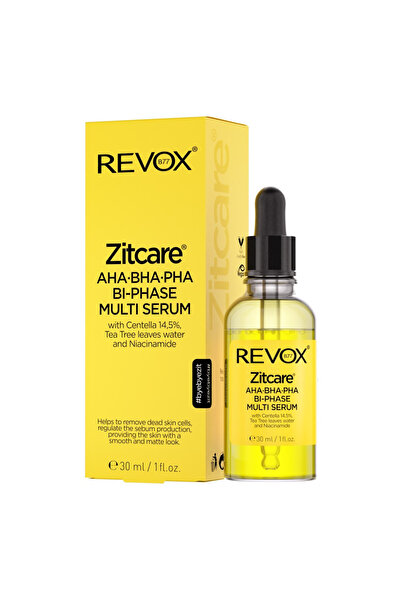 Revox Двуфазен серум Zitcare с AHA BHA PHA, 30 мл