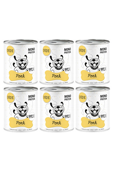Other Karma mokra dla psa Paka Zwierzaka Pepe Porc 99% wieprzowina 6x800g