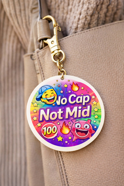 tutu tasarım alaçatı حقيبة بدون غطاء بتصميم مرح - إكسسوار سلسلة مفاتيح ملونة ...