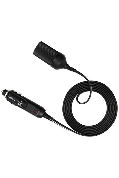 almancidan Aiv Araba oto araç çakmaklik uzatma kablosu 2 metre kablo din norm...