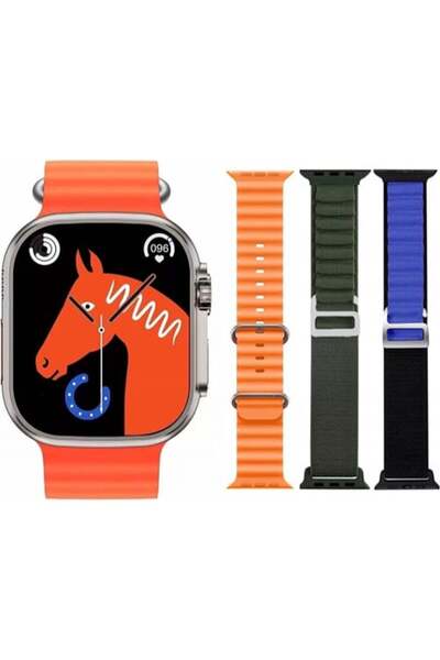 Generic Smart Watch Version 9 with 4 Gift Bracelets