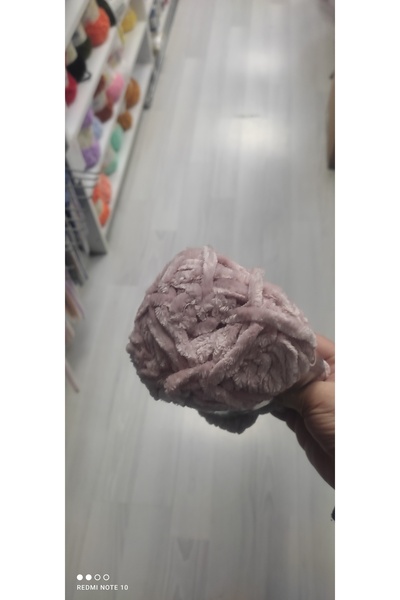 Kevser nur tuhafiye حبل مخملي بلون البودرة، عبوة من 5 قطع