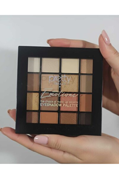 Kozmetik Emotions 16'lı Eyeshadow Palette -Nude & Toprak Tonlar