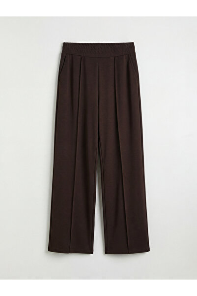 LC Waikiki Brown Soft Touch Women's Sweatpants with Elastic Waist from Güli̇s...